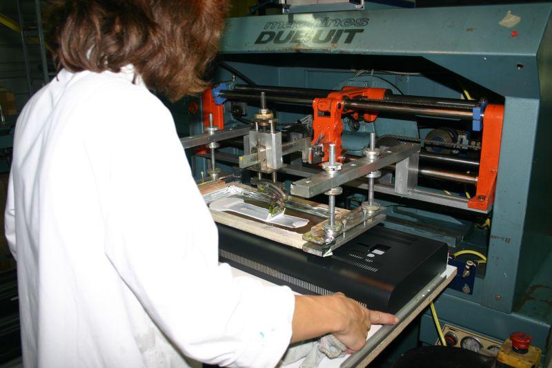 s�rigraphie industrielle sur m�tal